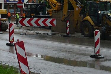 Utrudnienia w ruchu na jednym z białostockich skrzyżowań