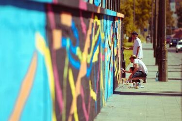 Na ul. Towarowej powstał nowy mural