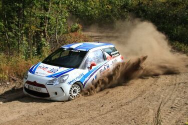 Załoga Rak-Bud Rally Team startuje w  LOTOS 70. Rajdzie Polski