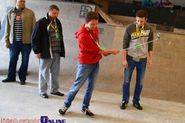 W Białymstoku odbyły się mistrzostwa w turbogolfie [ZDJĘCIA]