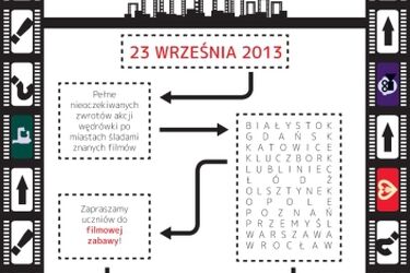 Filmowa Gra Miejska, czyli niebanalna przechadzka po mieście