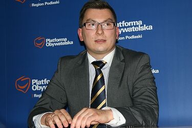Wybory w białostockiej PO. Spotkanie z Pileckim i narzekanie na "tamtą ekipę"