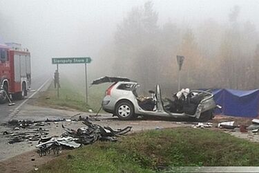 Tragiczny wypadek. Nie żyją trzy osoby