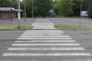 Potrącenie pieszej. 84-latka trafiła do szpitala