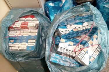 Os. Białostoczek. Ponad 3,3 tys. nielegalnych paczek papierosów