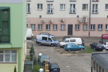 Alarm bombowy w urzędzie marszałkowskim