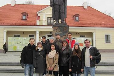 Rosyjscy studenci z wizytą w Podlaskiem