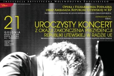 Uroczysty koncert w Operze przy Odeskiej. Rozdajemy zaproszenia