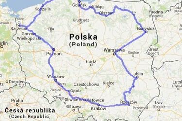 W 80 godzin dookoła Polski. Śmiałkowie odwiedzą Białystok