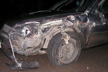 Uciekał przed policją. Pijany kierowca chciał zepchnąć z drogi radiowóz