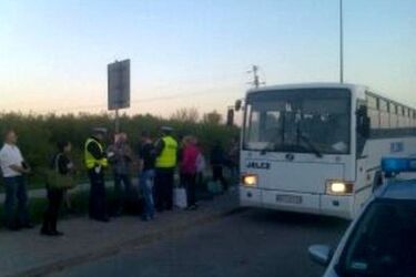 O 12 pasażerów za dużo. Białostocka drogówka zatrzymała przeładowany autobus
