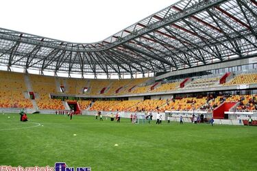 Białostocka arena rośnie w oczach, czyli dzień otwarty na stadionie miejskim [ZDJĘCIA]