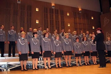 Jubileuszowy koncert Chóru Komendy Wojewódzkiej Policji w Białymstoku