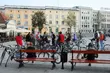 Piknik na Bojarach. Łąka pełna rowerów
