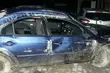 Dachowanie forda. Cztery osoby w szpitalu