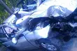 Auto rozbite w lesie. Kierowca uciekł z miejsca zdarzenia