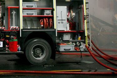 Pożar w Czyściochu. Akcja gaśnicza trwała kilka godzin