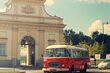 Można przejechać się zabytkowym autobusem ogórkiem