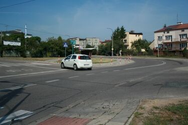 Niewygodne skrzyżowanie na Wygodzie. Wkrótce zamieni się w rondo