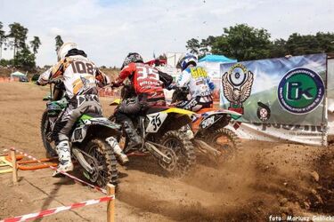 Motocross. Damian Bykowski  w czołówce Mistrzostw Polski