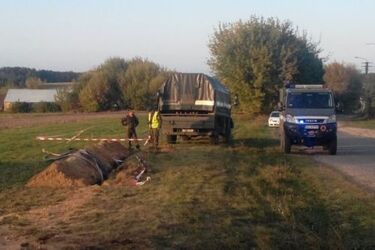 30 granatów moździerzowych. W powietrze mogła wylecieć cała okolica