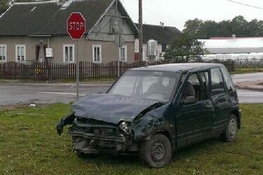 Wymuszenie pierwszeństwa. 65-letnia kobieta w szpitalu