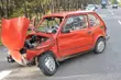 95-latek w maluchu wymusił pierwszeństwo. Staruszek trafił do szpitala