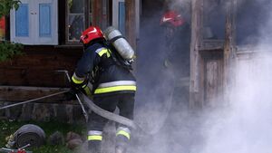 Podpalacze, pożar i obława w białostockim skansenie [ZDJĘCIA]