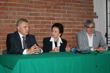Karolina Kaczorowska odwiedziła Białystok. Będzie ambasadorem Muzeum Pamięci Sybiru