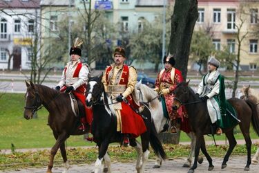 Pokazy na Rynku Kościuszki, bitwa na Krywlanach. Impreza dla miłośników historii