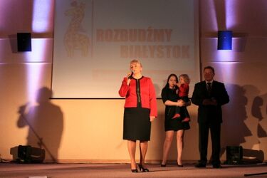 Robert Żyliński przedstawił kandydatów na radnych. Będą "rozbudzać Białystok"