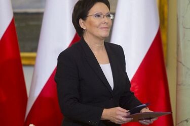 Premier Ewa Kopacz w województwie podlaskim