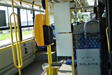 Autobus zahamował tak gwałtownie, że została ranna pasażerka