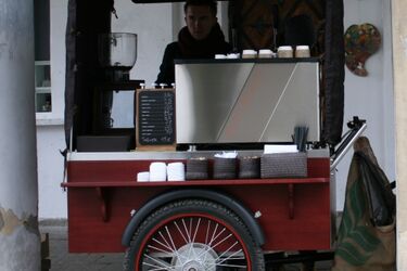 Rowerowa. W Białymstoku powstała pierwsza mobilna kawiarnia