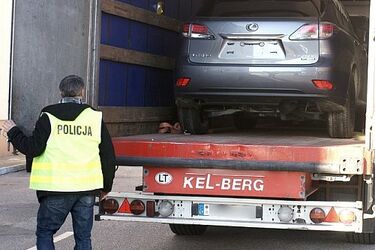 Luksusowe auta skradzione w Belgii. Sukces podlaskiej policji