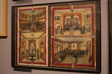 Prace znanego artysty w Białymstoku. Nikifor maluje Krynicę