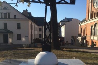 Pomnik upamiętni pożar kościoła św. Wojciecha