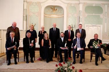 Marszałek wręczył nagrody w dziedzinie kultury