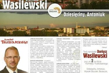 Logo "Wschodzący Białystok" bezprawnie użyte w ulotkach