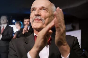 Janusz Korwin-Mikke w Białymstoku