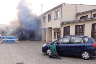 Strzelanina, bomba i pożar. Wszystko w areszcie śledczym