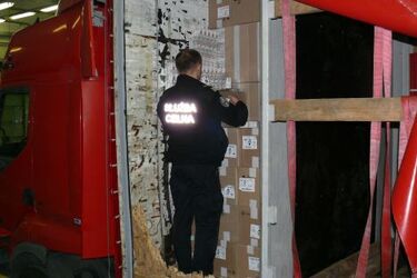 Papierosy o wartości 1,3 mln zł. Dwa duże przemyty udaremnione