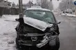 Zderzenie renault i mercedesa. 30-letnia kobieta w szpitalu