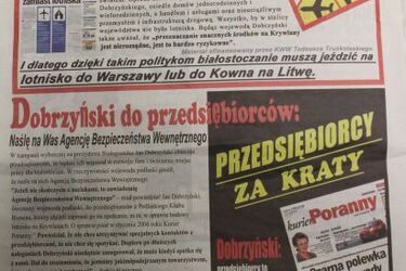 Druga gazetka o Dobrzyńskim? Sprawa znowu w sądzie 