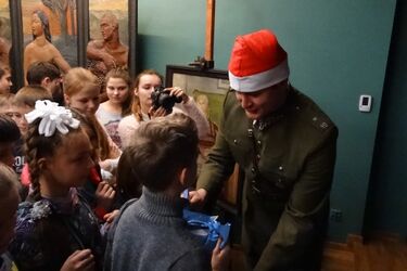 Dzieci z Grodzieńszczyzny spędziły mikołajki w Białymstoku