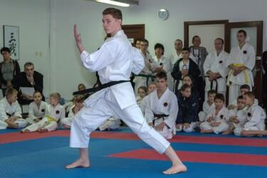 Karate. Młodzi zawodnicy Białostockiego Stowarzyszenia Czarnego Tygrysa z medalami