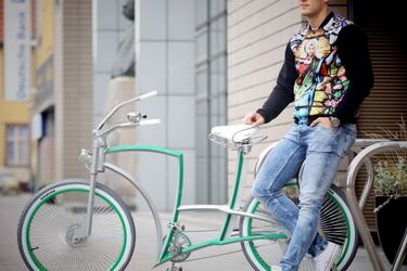 Oryginalne rowery. Są stylizowane na wzornictwo ludowe Podlasia