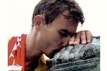 Oko w oko. Dariusz Strychalski, czyli łapski Forrest Gump, który ukończył piekielnie trudny Badwater [WYWIAD]