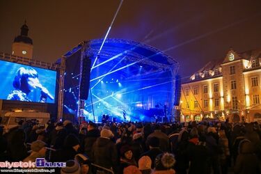 Sylwester na Rynku Kościuszki. Białystok przywitał Nowy Rok [ZDJĘCIA]
