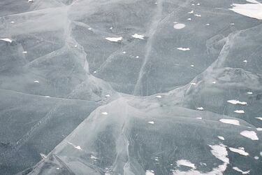 Załamał się lód na zalewie. Nastolatkom pomogli strażacy i policjanci